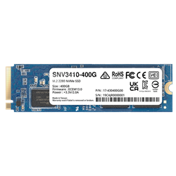 Synology SNV3410 Enterprise M.2 2280 NVMe SSD - 400GB